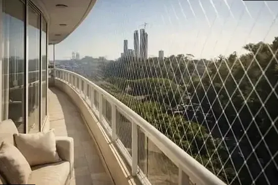 Balcony Safety Nets site context for Akshaya Today