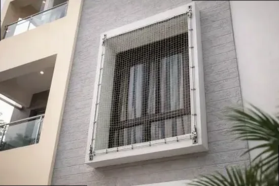 Window Safety Nets detail for Akshaya Today