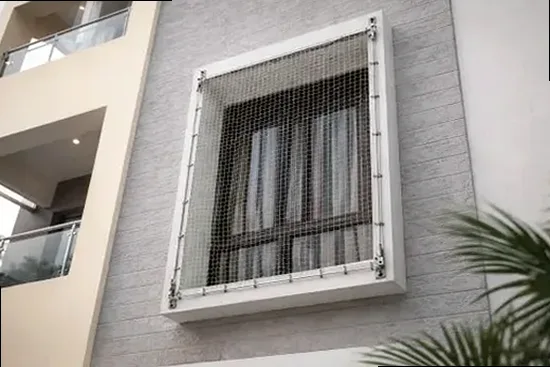 Window Safety Nets detail for Alliance Humming Gardens