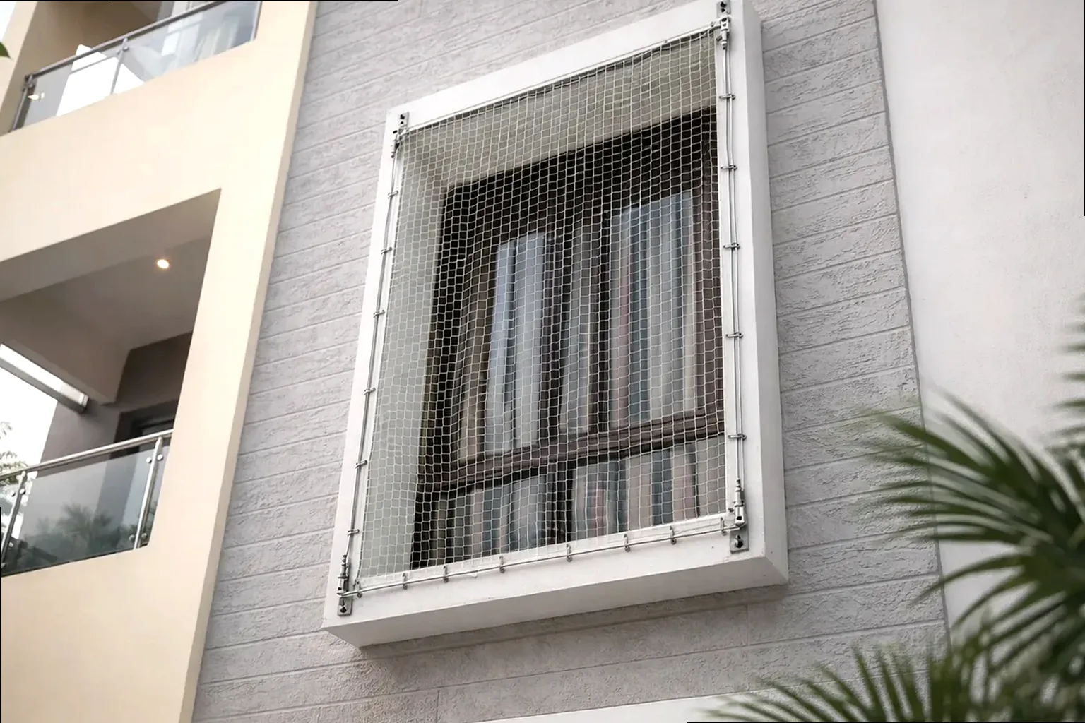 Window Safety Nets installation reference for Alliance Humming Gardens