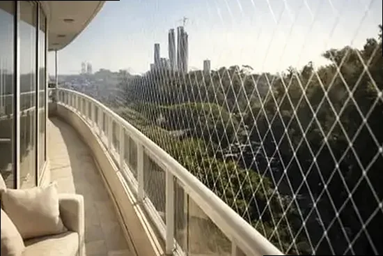 Balcony Safety Nets site context for DLF Gardencity Siruseri