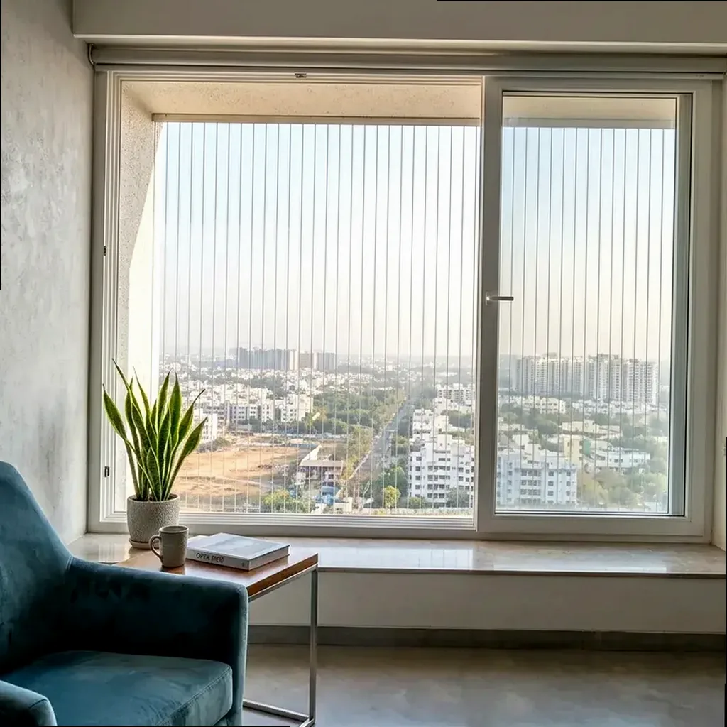 Window Safety Nets site context for DLF Gardencity Siruseri
