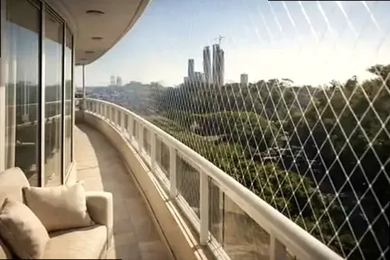 Balcony Safety Nets site context for Hiranandani Parks Oragadam