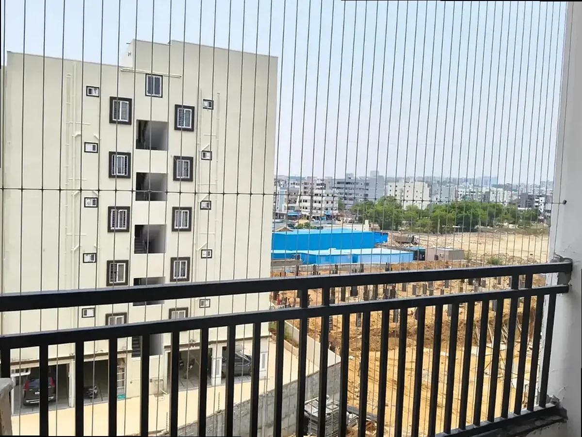 Pigeon Safety Nets installation reference for Hiranandani Parks Oragadam