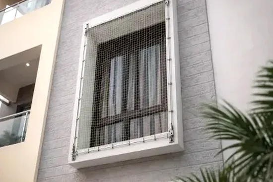 Window Safety Nets detail for House of Hiranandani Egattur