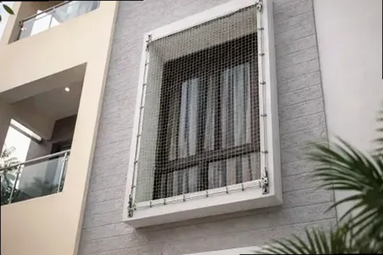 Window Safety Nets detail for KG Impressions