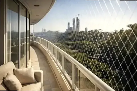 Balcony Safety Nets site context for Radiance Flourish