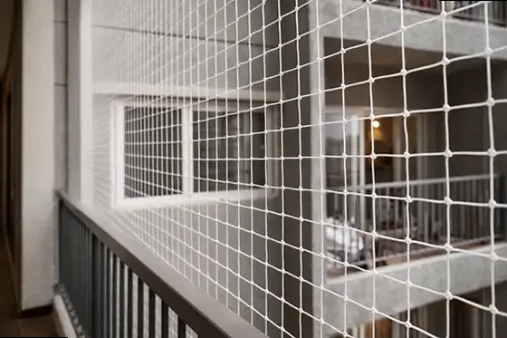 Balcony Safety Nets detail for Starwood Towers