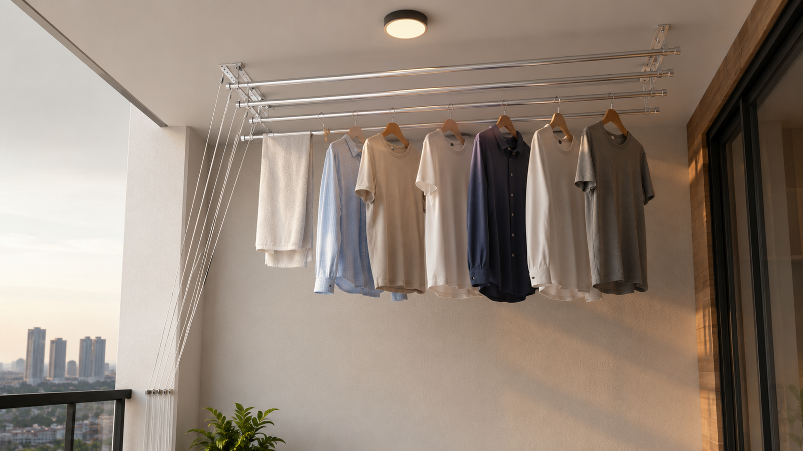 Cloth Hanger Installation